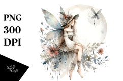 Washed Boho Fairy, Transparent PNG Product Image 1