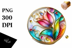 Watercolor Luxury Flower Splash Clipart Product Image 1