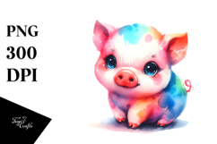 Vibrant Puppy Winking PNG Product Image 1