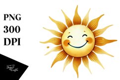 Smiling Sun PNG Product Image 1