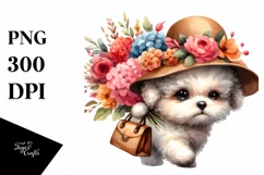 Big Eyes Flower Bouquet | Caricature Product Image 3