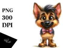 Bow Cartoonish Big Teeth | Caricature Product Image 1