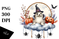 Seal on Cloud, Transparent PNG Product Image 1