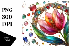 Watercolor Luxury Flower Splash Clipart Product Image 3