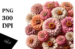 Detailed Zinnia Clipart Product Image 1