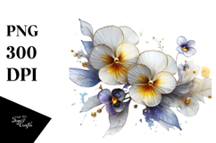 Pansy Material Image, PNG Product Image 1