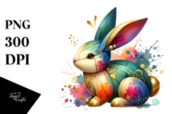 Wooden Bunny PNG Product Image 1