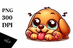 Crazy Labrador Retriever Baby, Transparent PNG Product Image 1