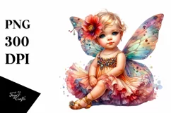 Colorful Charleston Dancer Fairy PNG Product Image 1