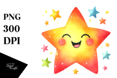 Happy Star, PNG Product Image 1
