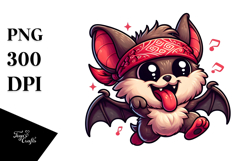 Playful Joy Bat PNG Product Image 1