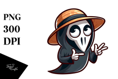 Sarcastic Side-Eye Reaper PNG Product Image 1