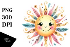 Whimsical Sun PNG Product Image 1