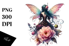 Gothic Fairy Flower PNG Product Image 1