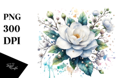 Gardenia Flower, Transparent PNG Product Image 1