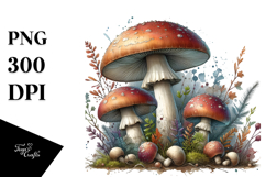 Detailed Mushroom, Transparent PNG Product Image 1