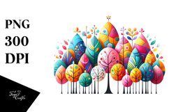 colorful,trees,glossy,iris,glass,golden Product Image 3