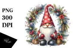 Detailed Christmas Gnome PNG Product Image 3