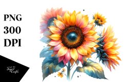 Vibrant Sunflower PNG Product Image 3