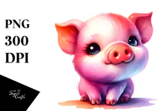 Cute Baby Pig, 20 oz Tumbler Product Image 1
