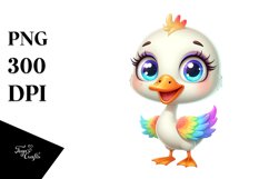 Crazy Small Baby Swan Clipart Product Image 3
