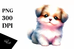 Cute Baby Dog Halloween Clipart Product Image 3