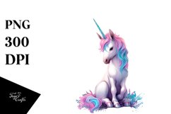Colorful Baby Unicorn in Buenos Aires Street Product Image 3