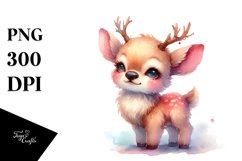 Cute Baby Elk for Halloween | Sublimation | Clipart Product Image 3