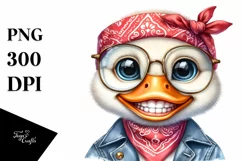 Baby Duck Goofy Eyes Clipart Product Image 3