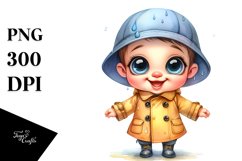 Baby Hat Raincoat Happy | Sublimation | Clipart Product Image 3
