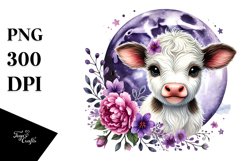 Monkey with Floral Ornament, Transparent PNG Product Image 1