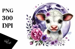 Monkey with Floral Ornament, Transparent PNG Product Image 1