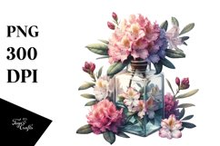 Colorful Bottle Rhododendron Clipart Product Image 3