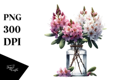 Colorful Watercolor Bottle Clipart\ Product Image 1