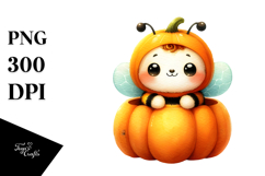 Cute Baby Bee Popping Out, High-Res PNG Product Image 1