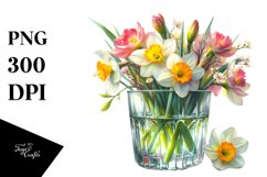 Colorful Watercolor Bottle Clipart\ Product Image 3