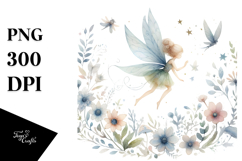 Washed Whimsical Fairy, Transparent PNG Product Image 1