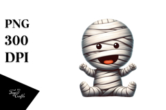 Silly Ghost with Hoodie PNG Product Image 1