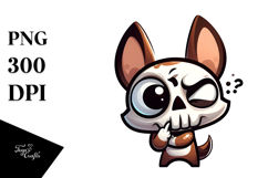 Ridiculously Cute Cartoon Animal Skull Product Image 1