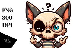 Ridiculously Cute Cartoon Animal Skull Product Image 1