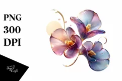 sweet Pea Wood Splash | Sublimation | Clipart Product Image 3