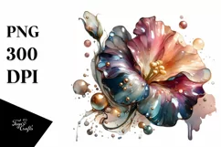 sweet Pea Wood Splash | Sublimation | Clipart Product Image 3