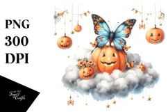Butterfly Halloween Night, High-Res PNG Product Image 1