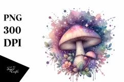 Detailed Mushroom, High-Res PNG Product Image 1