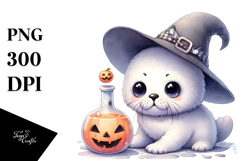 Cute Baby Seal Popping Out, High-Res PNG Product Image 1