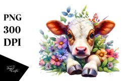 Colorful Baby Cow Playing Hide and Seek Product Image 1