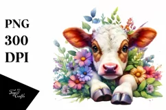 Colorful Baby Cow Playing Hide and Seek Product Image 1