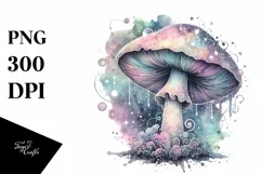 Detailed Mushroom, High-Res PNG Product Image 1
