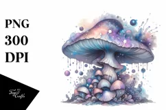Detailed Mushroom, High-Res PNG Product Image 3