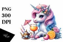 Colorful Baby Unicorn in Speakeasy Product Image 1